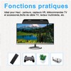 JXMTSPW Top Shelf for TV Mount Flat Screen Streaming Devices