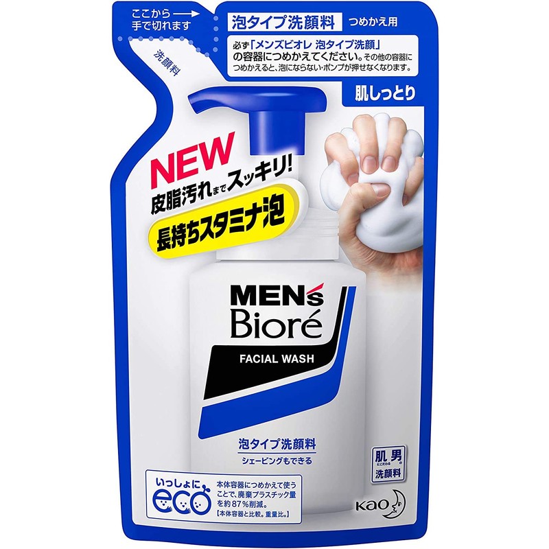 [花王] menzubiore Foam Type Face, if Replacement Set of x