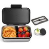 Reeple Stainless Steel Lunch Box, Leak-Proof Metal Bento Box with