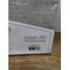 Curtain Chic Tier Pair Beige Cafe Farmhouse 58”x24”