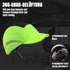 HEARMOR Lightweight Bump Cap with Reflective Stripes, Breathable Baseball Cap