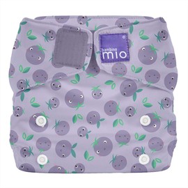 Bambino Mio, Miosolo Classic All-in-One Reusable Nappy, Eco Chemical Free Nappy (Berry Bounce, One Size)
