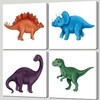Popuwall Dinosaur Wall Art for Boys Kids Nursery Room Decor,