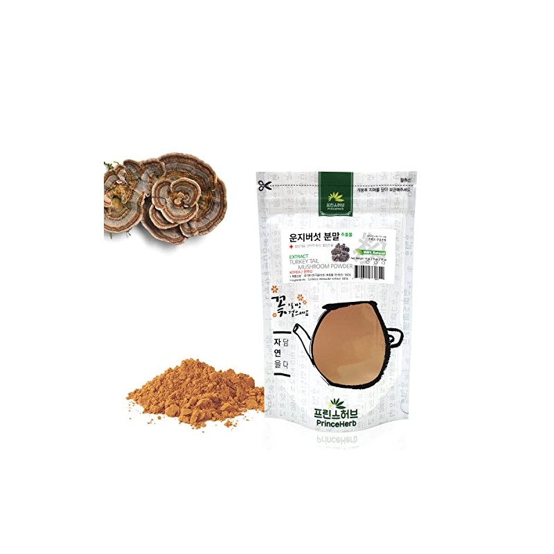 100% Natural Turkey Tail Mushroom Extract Powder 운지 버섯 추출물