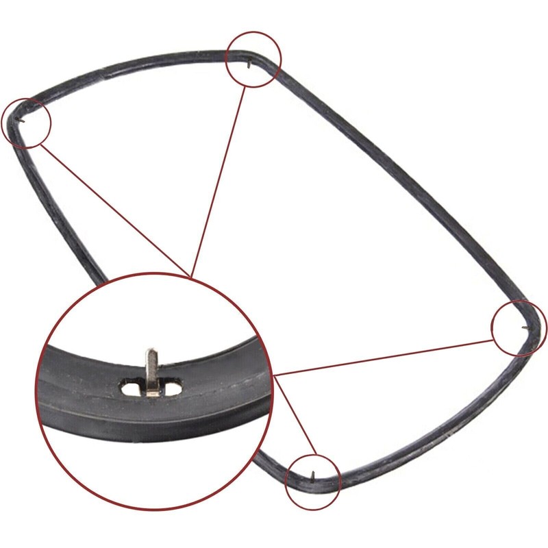 SPARES2GO Door Seal Gasket compatible with Cooke & Lewis CLFSB60