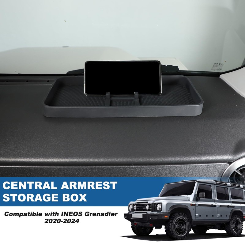 Tumukiw Center Console Dash Storage Tray Compatible with Ineos Grenadier
