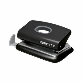 Esselte Leitz FC10 23638501 Hole Punch Plastic for up to 10 Sheets Black