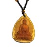 DAXWEV Crystal Orgone Godness Glazed Amulet,White Tara Manjushri Buddha Crystal