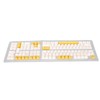 Keyboard Keycaps Bee Milk Subject PBT Material OEM Height Dye