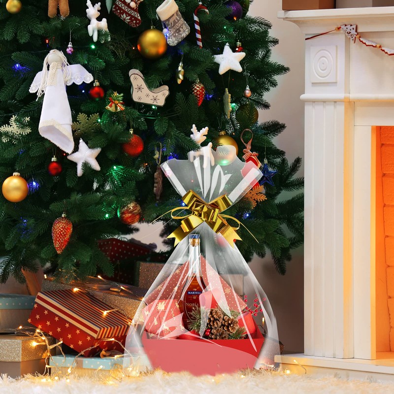 Fainne 54 Pcs Basket for Gifts Kit Include 18 DIY