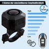 Motorcycle Alarm System, Anti-Theft Bicycle Alarm 110 dB Loud Vibration