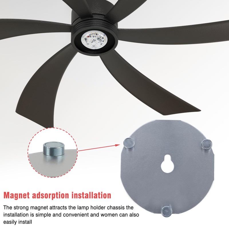 BeVisible N Glow 1 Pack 3.93'' Retrofit Light Kit for