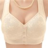 Daisy Lace Bras for Women Front Closure No Underwire Comfort