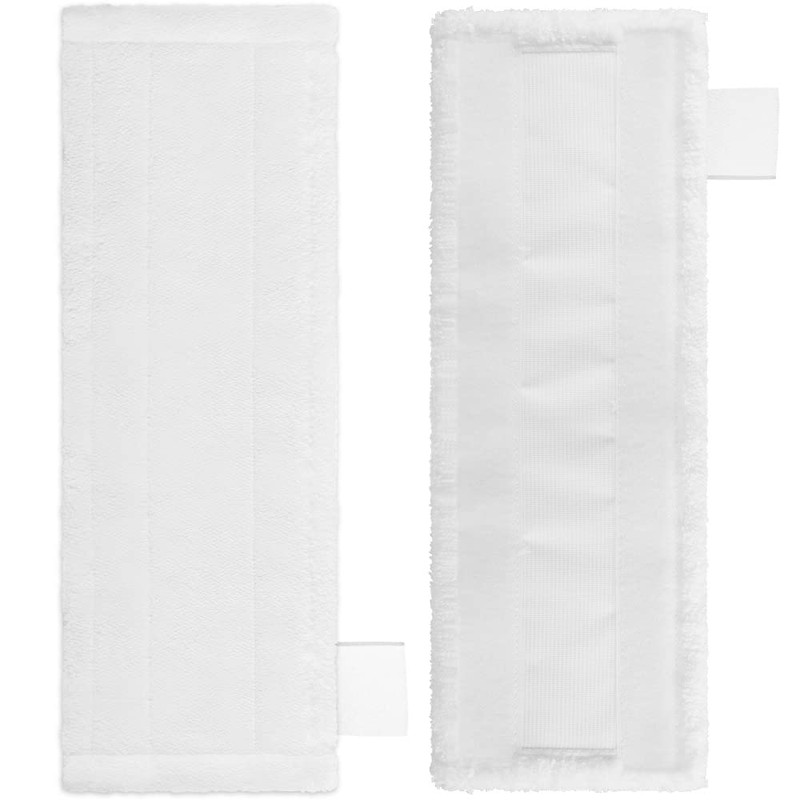 4 Wipes Mop Microfibre Washable Compatible with Kärcher Steam Cleaner