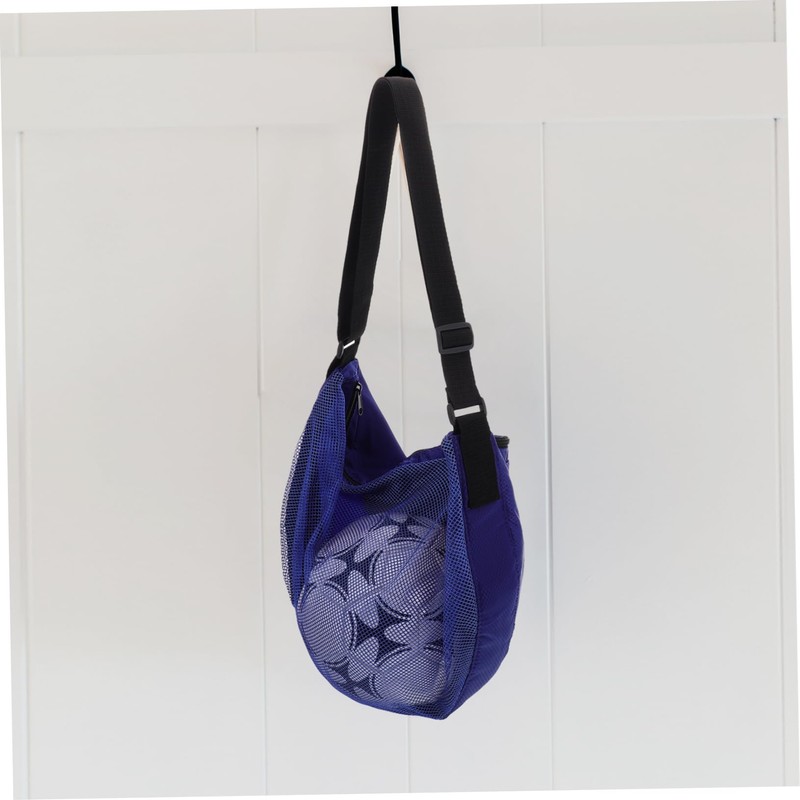 BESPORTBLE Soccer Bag Multi Purpose Mesh Net Storage Bag for