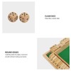 Four Sided Flop Game for Kids Adults Wooden Board Game