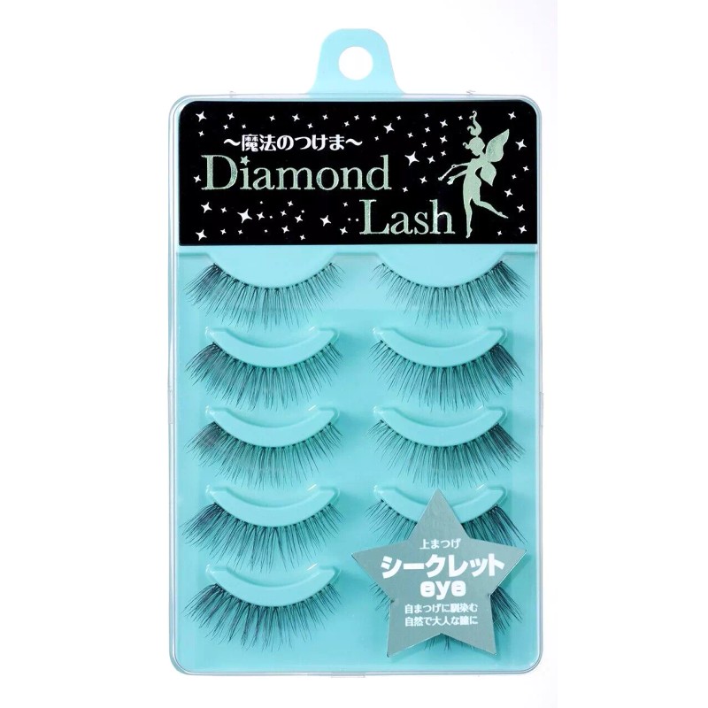 Diamond Lash Secret Eye Kawaii False Lashes Fake Lashes Wispy