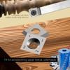 14mm Square Carbide Inserts Cutters Knives Blades 14×14×2.0mm-30°for Woodworking Spiral/Helical