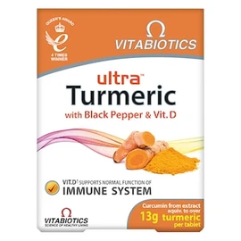 Vitabiotics Ultra Turmeric with Black Pepper & Vitamin D 60 Tablets