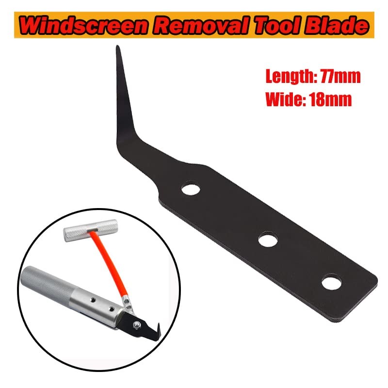Windscreen Removal Tool Blade, Alloy Automotive Windshield Glass Cutting Remover