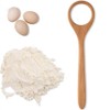 Wooden Danish Doughs Whisk for Home and Bakery Bread Baking