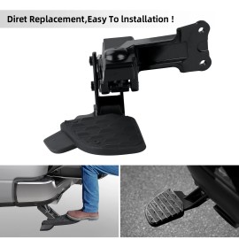 VEHITO Fits 2019-2023 2024 Ram 2500 Ram 3500 Rear Retractable Truck Bed Step 82215842AH
