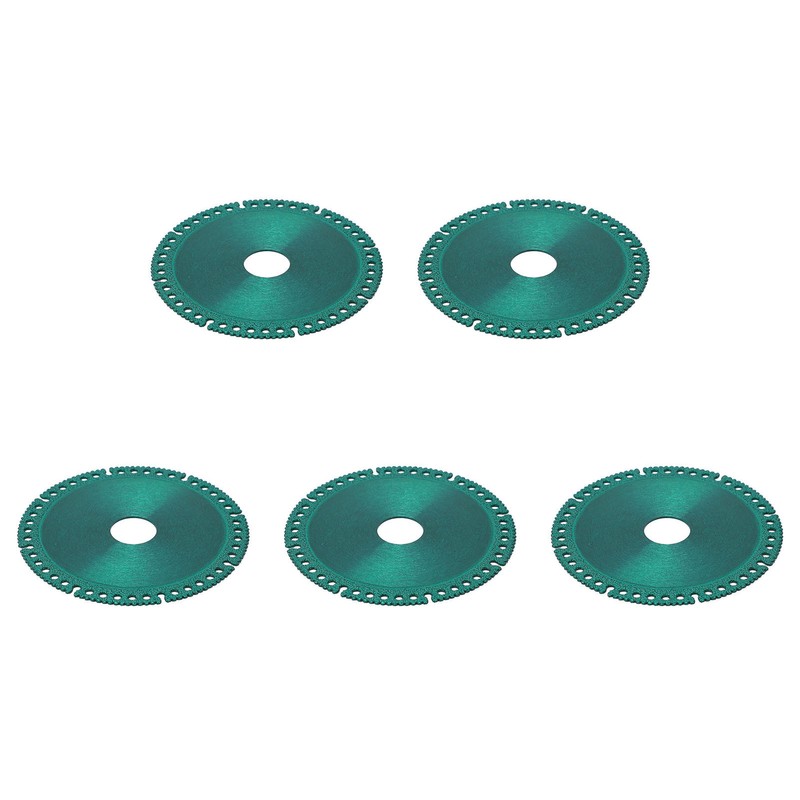 5PCS Multifunctional Cutting Saw Blade OD100mm ID20mm Green Angle Grinder