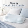 Contour Pillowcase Cover for Cervical Pillows – Silky-Soft Zipper Cover