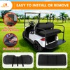RIZINKART Universal Golf Cart Rear Seat Covers Fit for Club