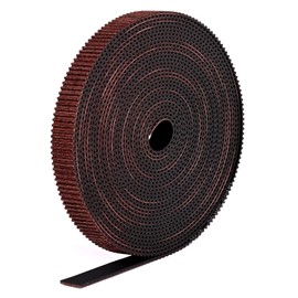 iMetrx GT2 Belt 10 mm Belt 3D Printer 5 Metre Timing Belt Premium Fibreglass Pull Cord Wear Resistant Brown Nylon Teeth Surfaces