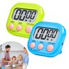 Digital Kitchen Timer 2 Pack, Large Magnetic Digital Kitchen Timer