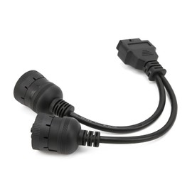 Adaptador de Cable de Escáner de Diagnóstico de Camión OBD2 de 9 Pines a 16 Pines para Herramienta de Diagnóstico Automotriz Herramienta de Escáner de Diagnóstico de Camión