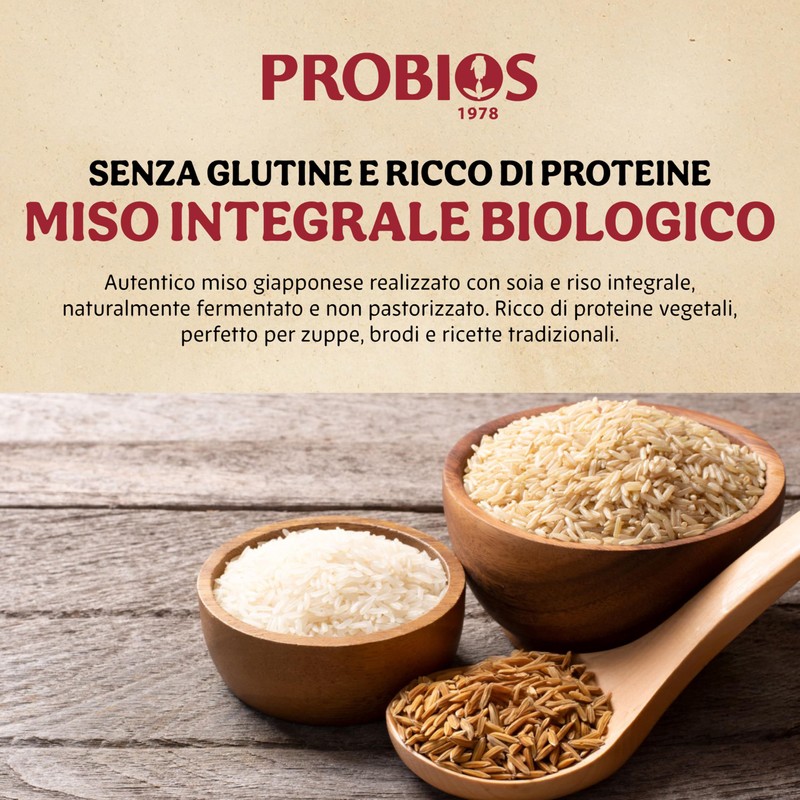 Probios Miso Di Riso Bio - Miso Non Pastorizzato -