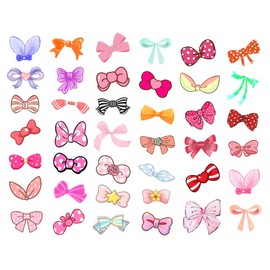 Seasonstorm Cute Bowknot Kawaii Aesthetic Pastel Art Agenda Journal Planner Stationery Stickers