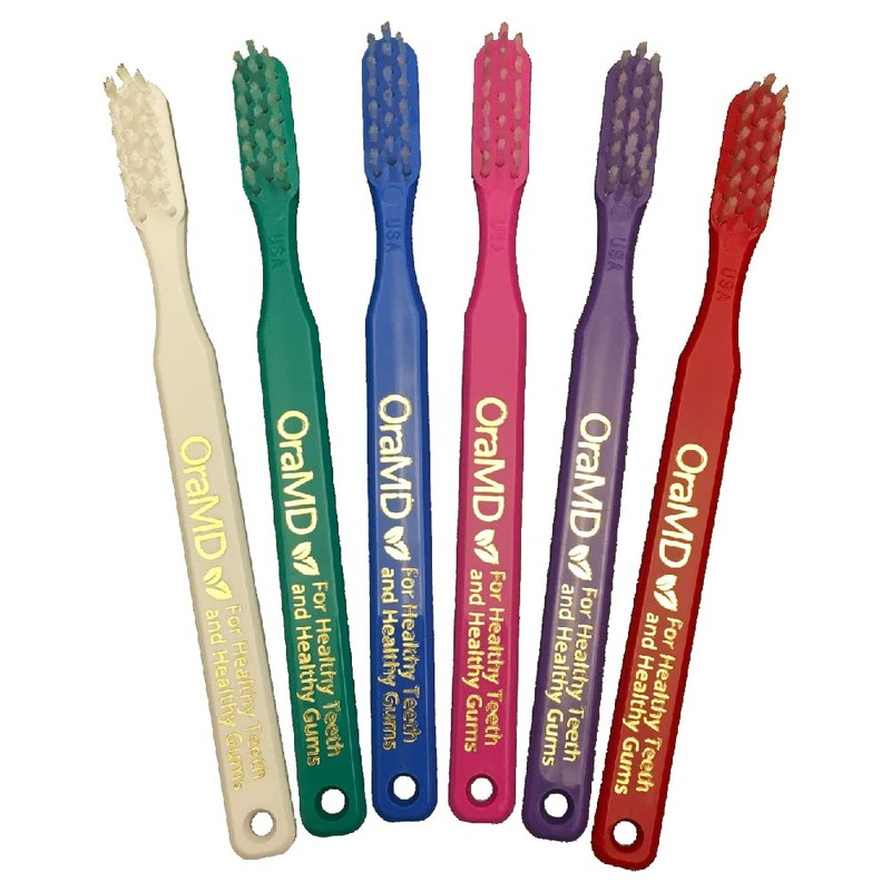OraMD Soft Bristles Toothbrush - Designed by Dr. Charles C.