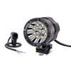 Aoling Motorcycle Fog Light LED 9LED Auxiliary Fog Light for