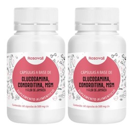 Glucosamina Duo Pack, 60 Cápsulas por Frasco (120 Cápsulas)