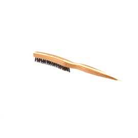 Bass Brushes | The Teaser | Luxury Grade Hair Brush | Premium Natural Bristle | Professional Teasing Style with Pure Bamboo Handle