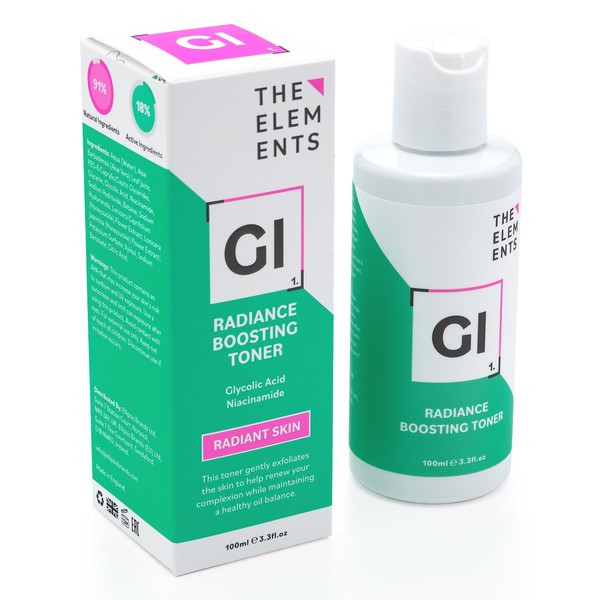 The Elements Radiance Boosting Toner, 100ml