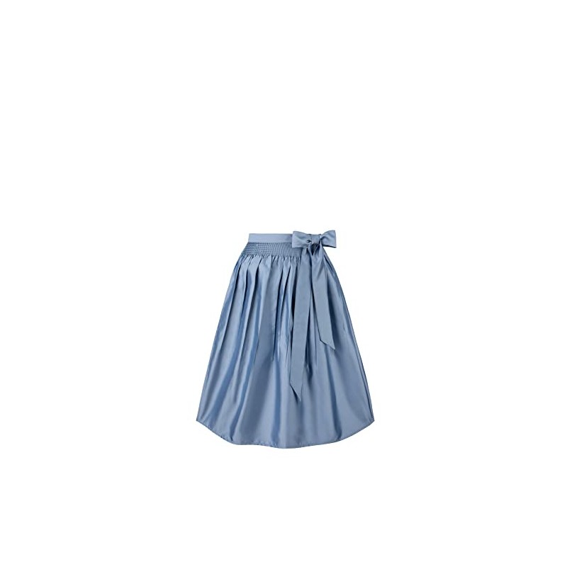 Stockerpoint Women's Kristin Midi Dirndl Apron, Smoke Blue, 46-50