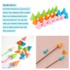 20 PCS Knitting Needles Point Protectors/Stoppers with Plastic Box, Include