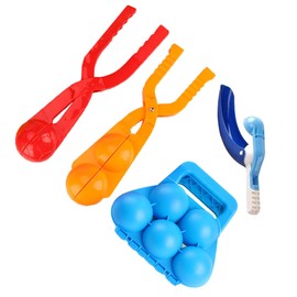 ORFOFE 4pcs Maker Clip for Non Slip Handle Winter for Outdoor Snow Fights Comfortable Grip for Safe Play Random Colors Random Color