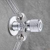1 x angle valve, 1/2 inch, universal angle valve with