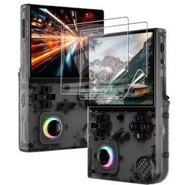 GEJEFA Screen Protector for Anbernic RG40XXV, 2 Pack Premium High Sensitivity Anti-Glare & Anti-Fingerprint PET Screen Film for Anbernic RG40XXV