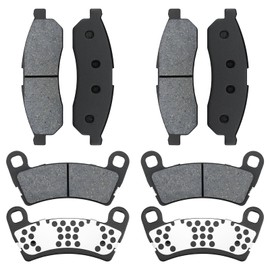 Front and Rear Brake Pads for Polaris Ranger 1500 XD, Ranger Crew XD 1500 2024-2025