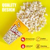 Novelty Place Retro Style Plastic Popcorn Containers for Movie Night