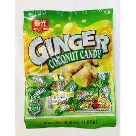 Ginger Coconut Candy, Hard Candy,5.6 oz, 2 Pack
