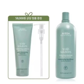 Scalp Solution [NS홈쇼핑][단독] 스칼프 솔루션 리터 샴푸 세트 (+컨디셔너 200ml&펌프)_두피케어..[35001798] Scalp Solution Liter Shampoo Set (+Conditioner 200ml&Pump) _ Scalp Care