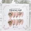 Syrup Heart Drop Nail - Short Oval / 시럽 하트