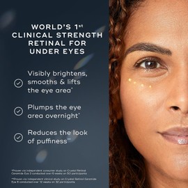 Medik8 Crystal Retinal Ceramide Eye 6, Crema Contorno de Ojos, Suaviza y Reafirma, 15 ml